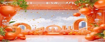 免费91用户突破500万里程碑庆典活动，橙色主题庆典画面配合数字500万醒目展示